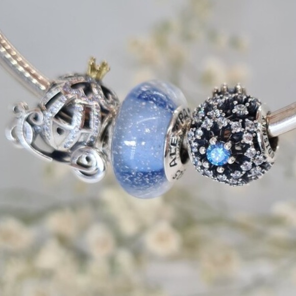 Pandora, Disney, Cinderella charm set. - Picture 3 of 12